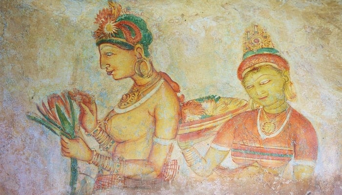 Sigiriya Frescoes 1