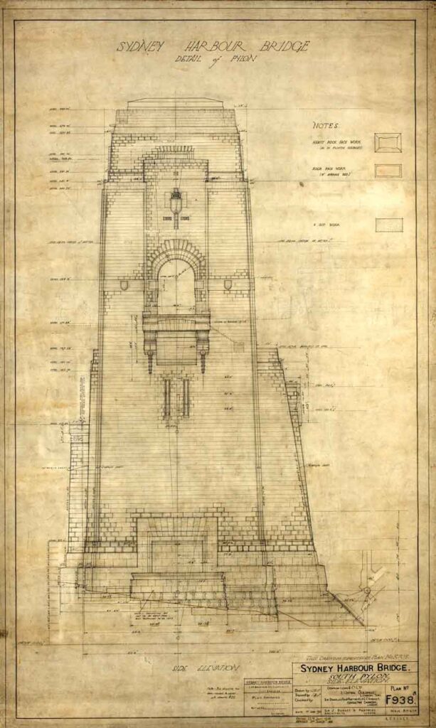 Sydney Harbour Bridge structure